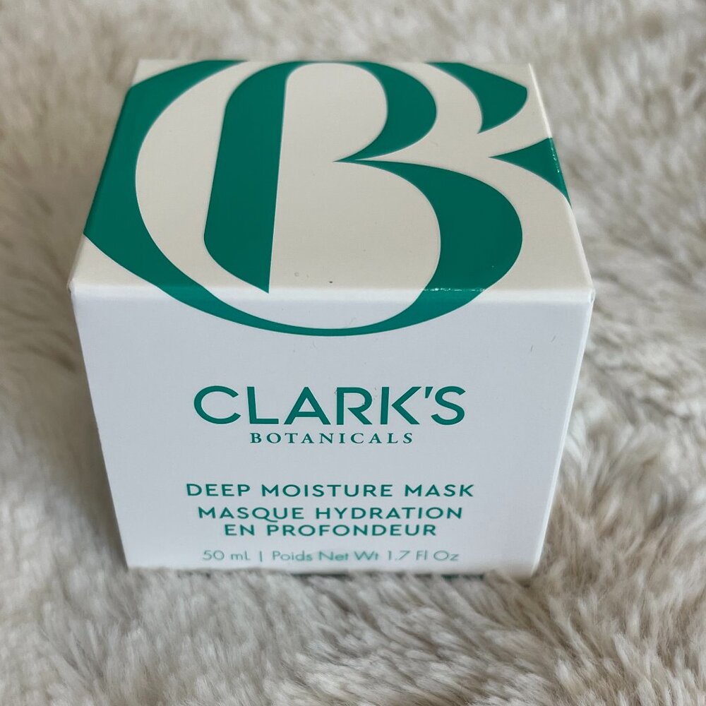 Clark's Botanicals Deep Moisture Mask NIB